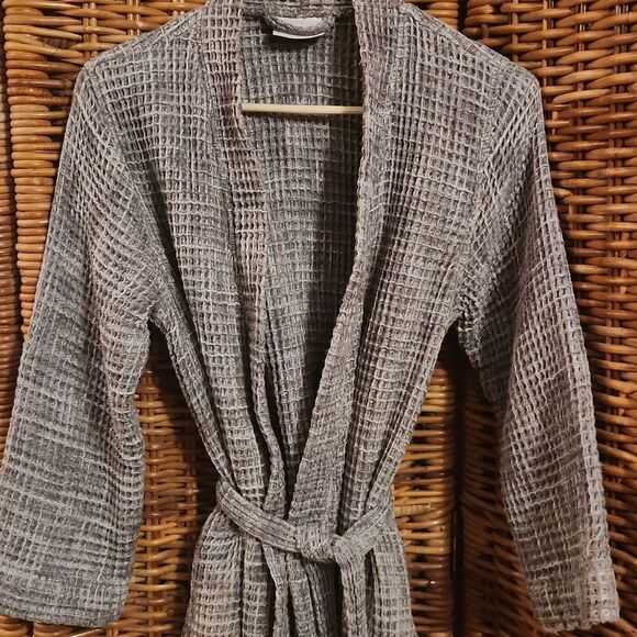 Parachute Waffle Gray Robe S - Picture 2 of 8